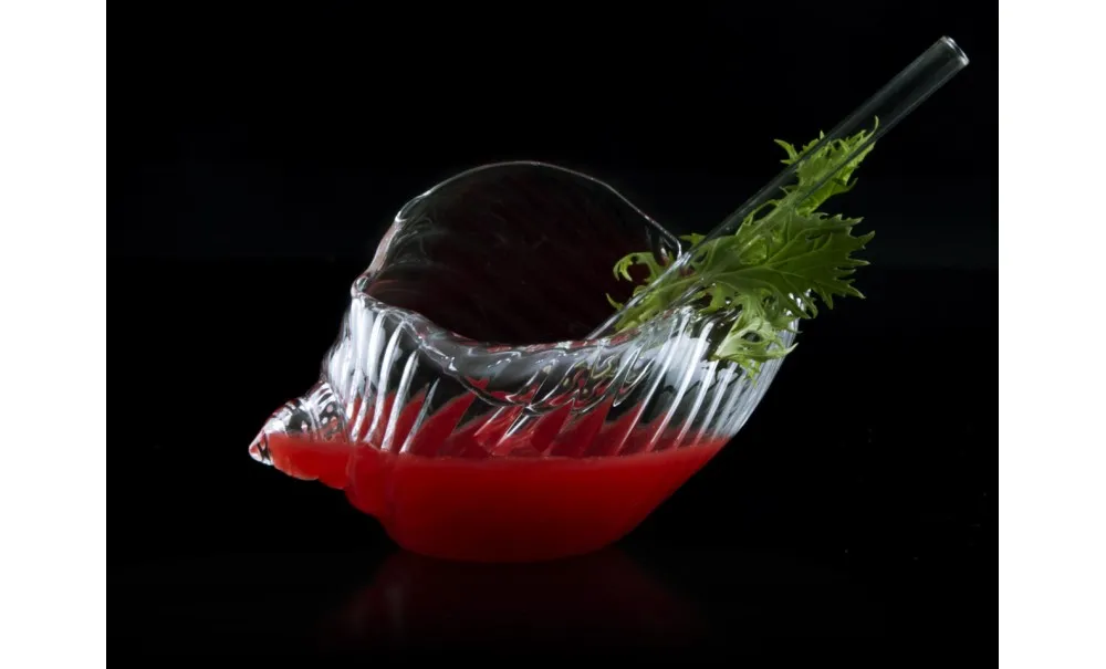 Showbar Coppa Conchiglia coppa dessert vetro 250 ml