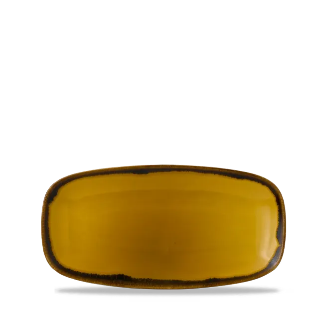 Showbar Harvest Mustard Piatto Oblungo 29,8x15,3cm 6pz