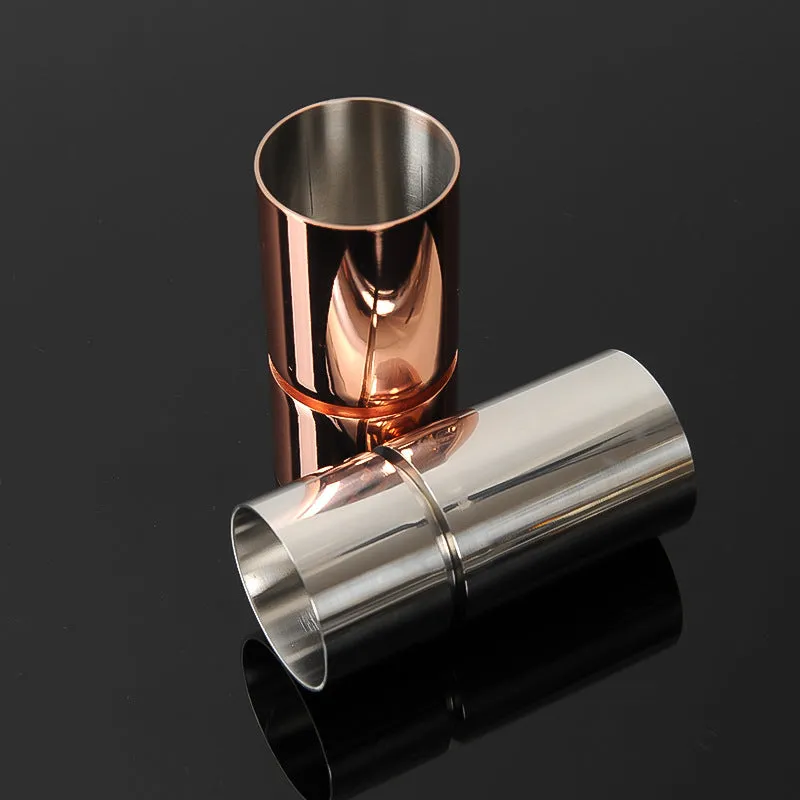 Cocktail Ceremony Cylinder jigger dosatore argento