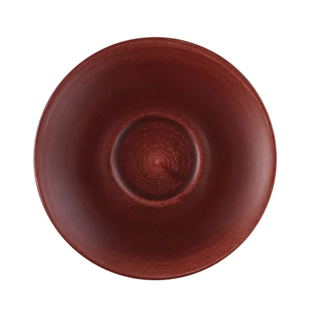 Churchill Stonecast Patina Monochrome Rust Red piattino 15,6 cm 6 pz