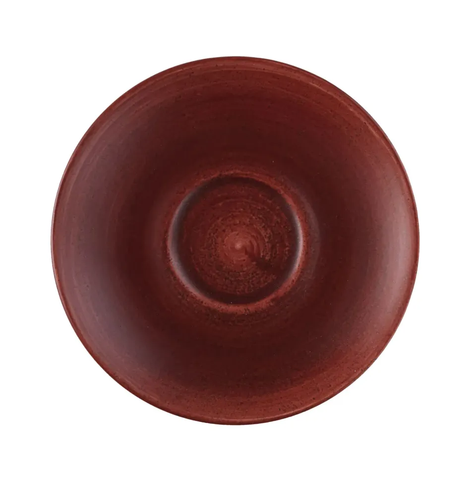 Churchill Stonecast Patina Monochrome Rust Red piattino 15,6 cm 6 pz