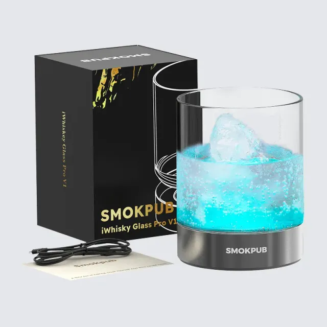 Smokepub Cooling Glass bicchiere whiskey raffreddante smart