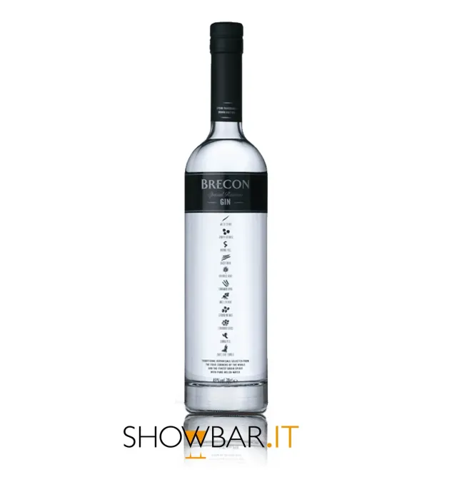 Brecon Special Reserve gin gallese 70 cl botaniche