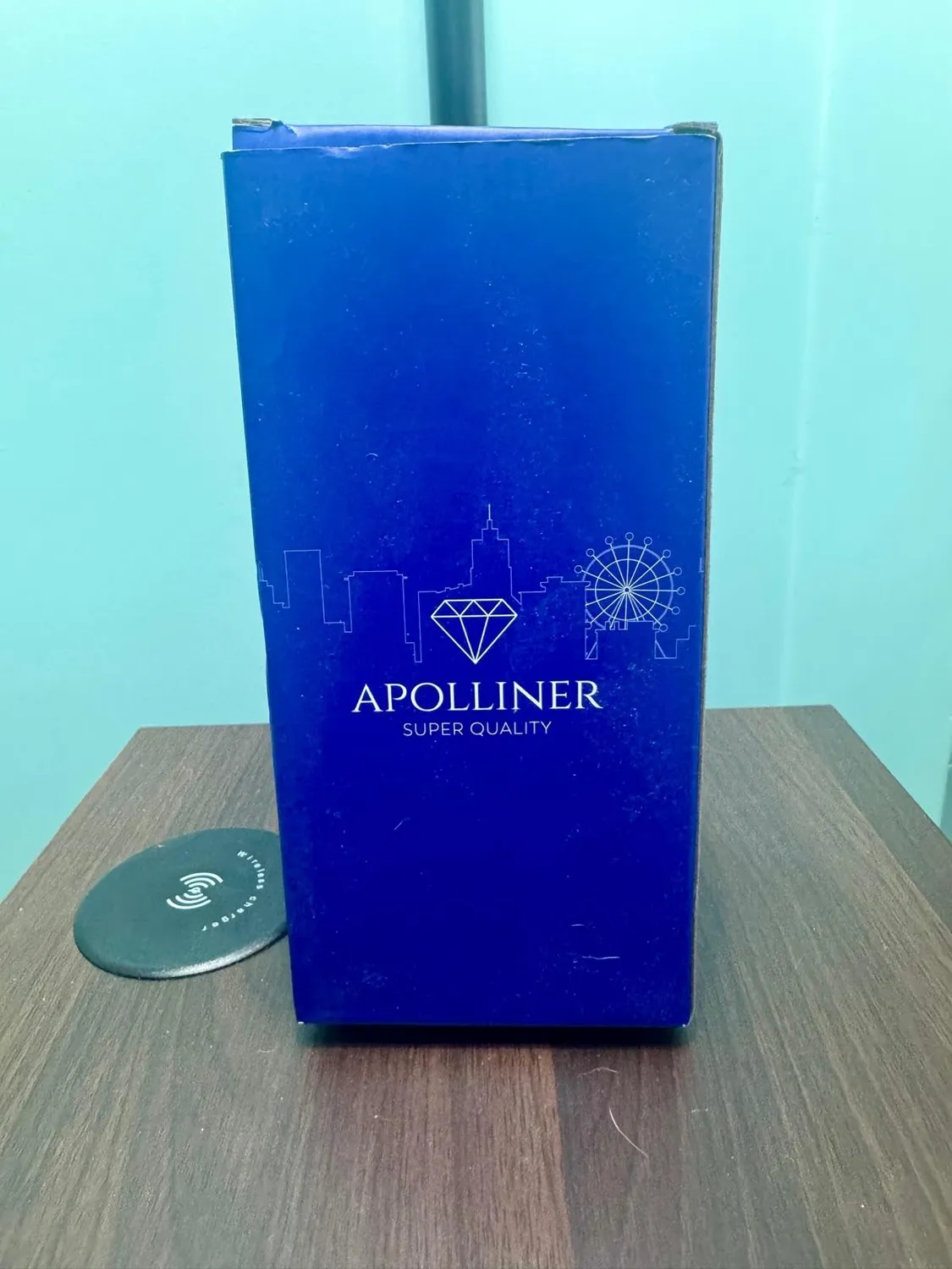 APOLLINER shaker cocktail cobbler 4 pezzi floreale acciaio inox
