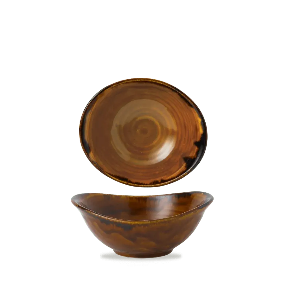 Showbar Harvest Brown Deep Bowl ciotola 17,4 cm 6 pezzi marrone