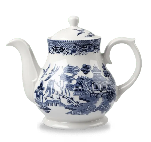 Showbar Vintage Prints teiera Blue Willow 85cl porcellana