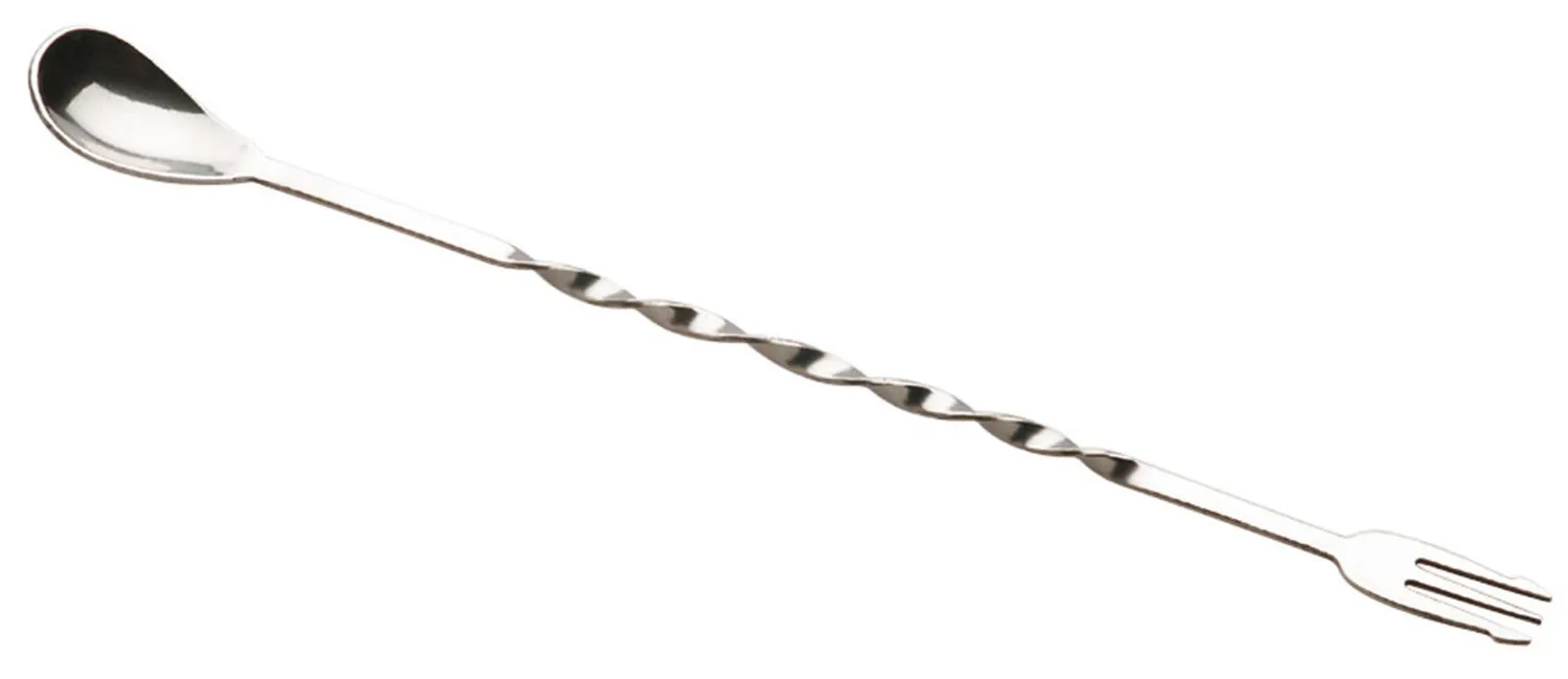 Showbar Stirer cucchiaio bar 25 cm con forchettina