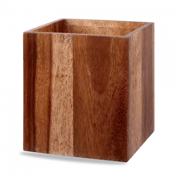 Showbar Cube Large portacondimenti legno 18x18x20 cm