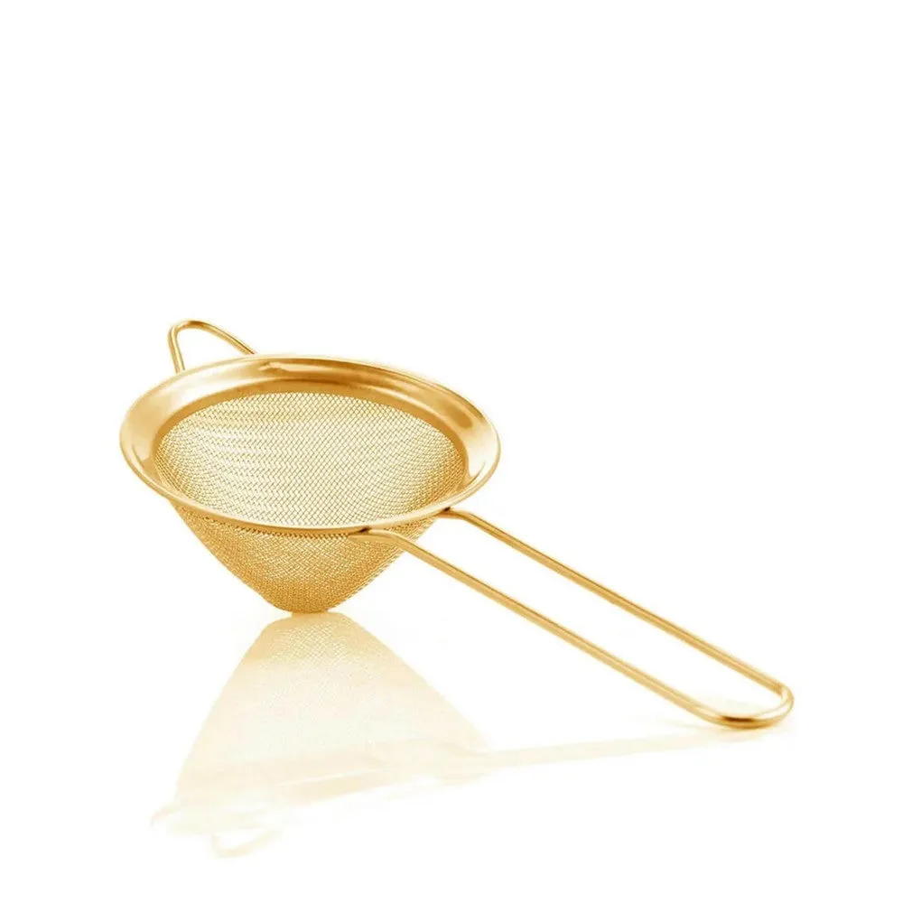 Cocktail Ceremony colino fine 8,5 cm acciaio argento