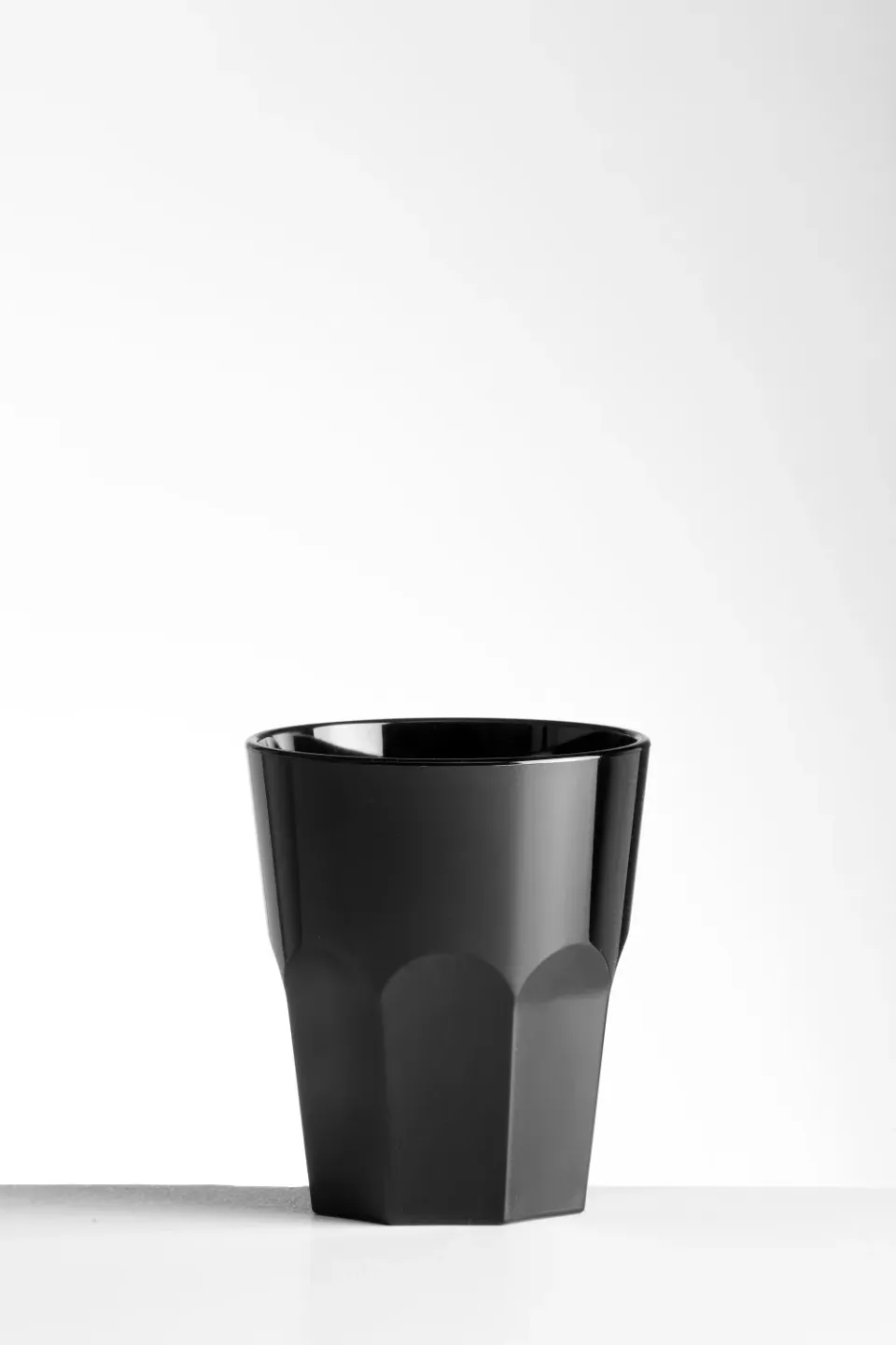Showbar Granity 270 bicchiere acrilico nero 72 pz