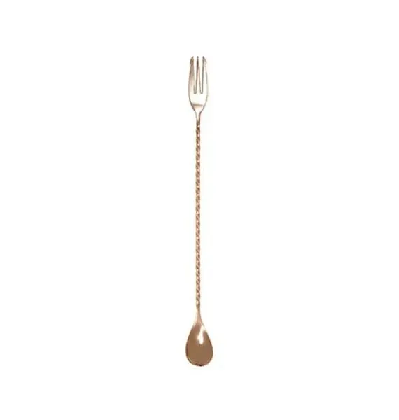 Showbar Lorraine Gold Trident barspoon oro 30 cm