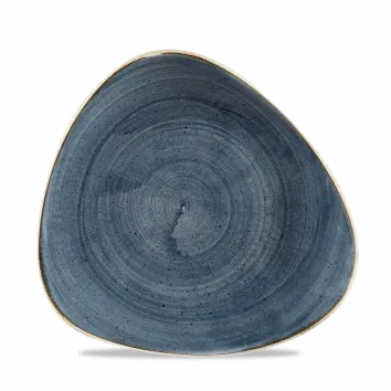 Showbar Stonecast Blueberry Piatto Triangolare 22,9 cm 6 pz