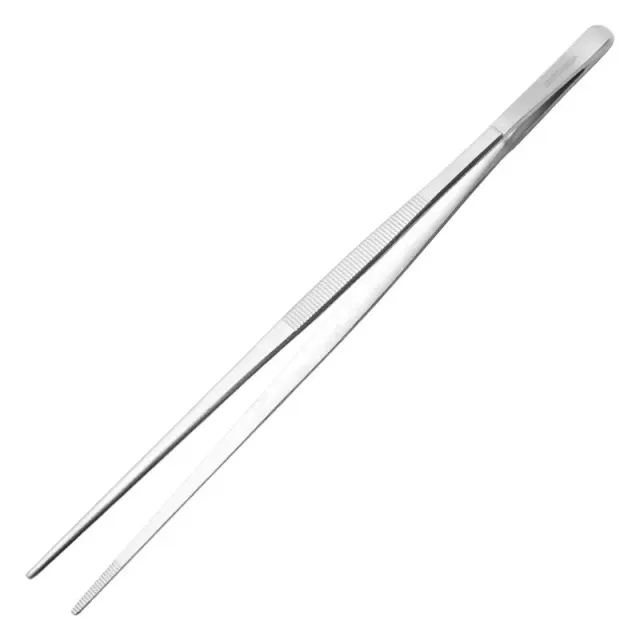 Cocktail Ceremony Tweezers 30cm pinza acciaio punta piatta
