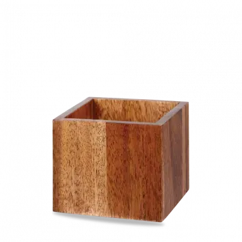 Showbar Buffet Cube Small vassoio legno portacondimenti 12x12x10 cm