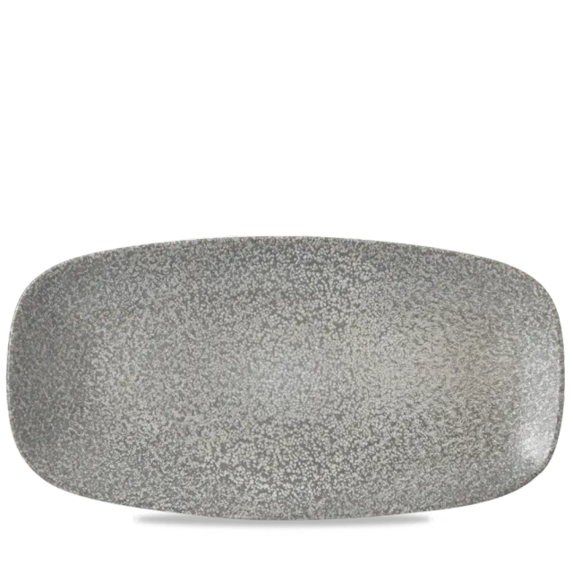 Dudson Evo Origins piatto oblungo 35,5 cm grigio 6 pezzi