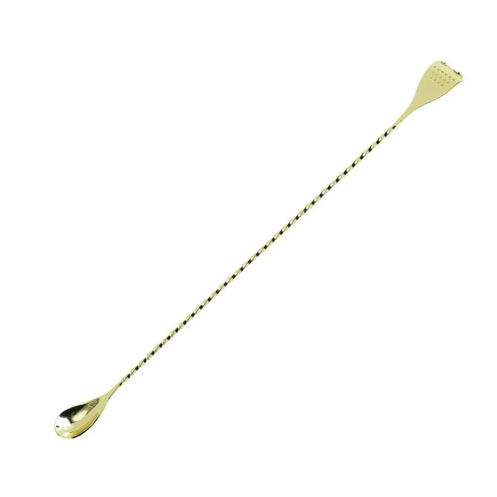 Cocktail Ceremony Strainer bar spoon acciaio 30 cm argento