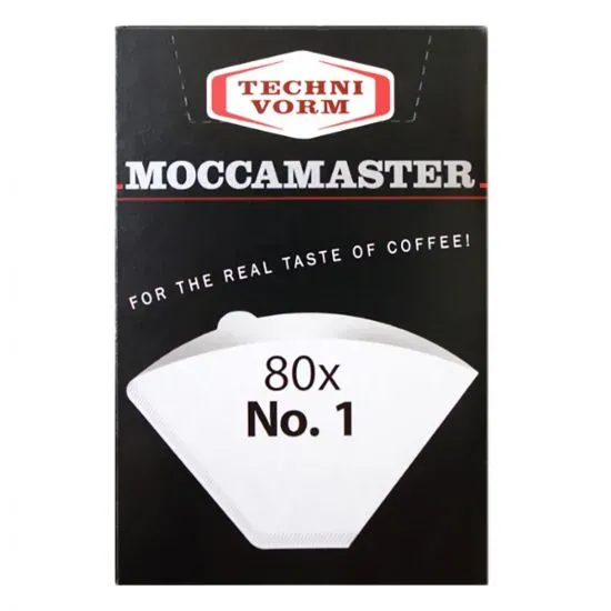 Moccamaster Filtri Carta n.1 filtro caffè americano delicato