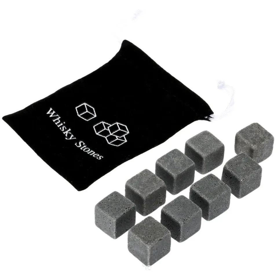 Cocktail Ceremony Whisky Stones pietre whisky set 9 pezzi marmo