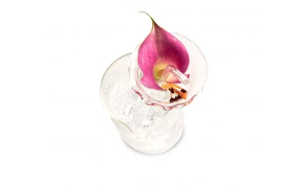 Showbar Colibrì cannuccia in vetro 30 cm