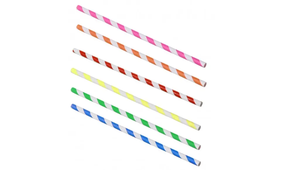 Showbar Cannucce Cartone Laminato 19,5 cm 100 Pezzi