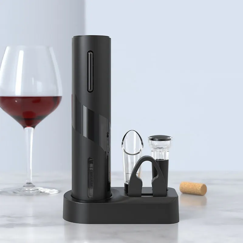 Cocktail Ceremony apribottiglie elettrico ricaricabile kit vino