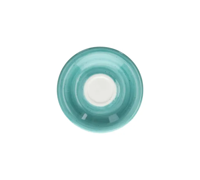 Tognana B-Rush Piattino Cappuccino 15 cm Blu 6 Pezzi Porcellana