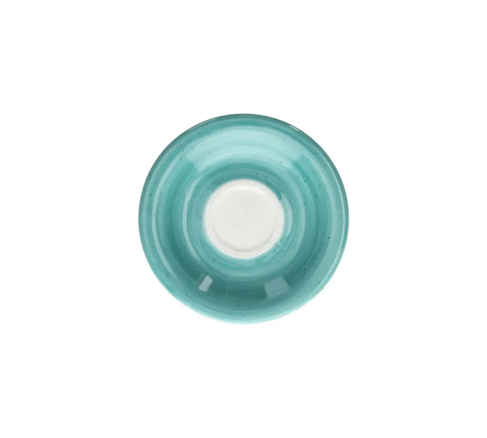 Tognana B-Rush Piattino Cappuccino 15 cm Blu 6 Pezzi Porcellana