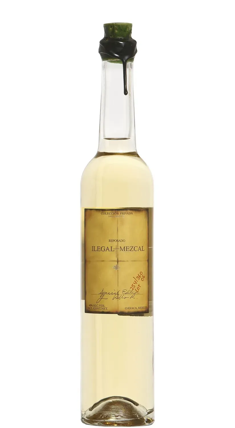 Ilegal Reposado mezcal agave con vaniglia 70 cl