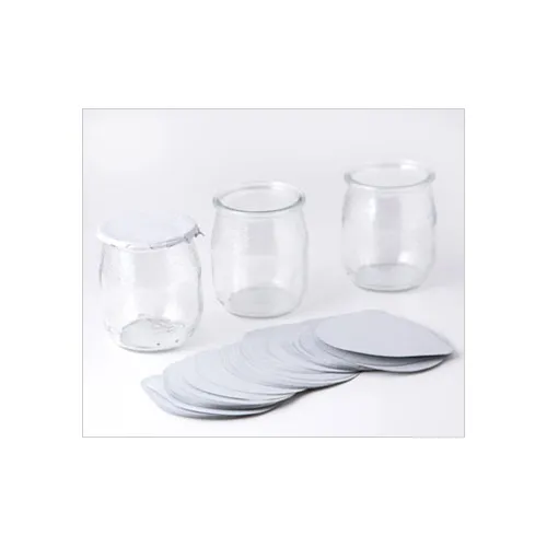 Showbar Linguetta Alluminio Vasetto Yogurt 750 pz bianco