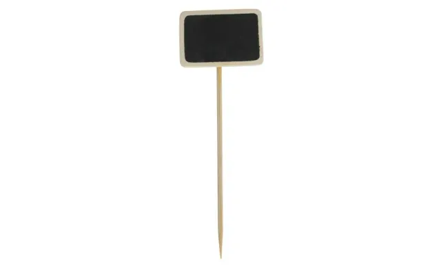 Showbar Stecchino mini lavagna 15 cm 100 pezzi buffet