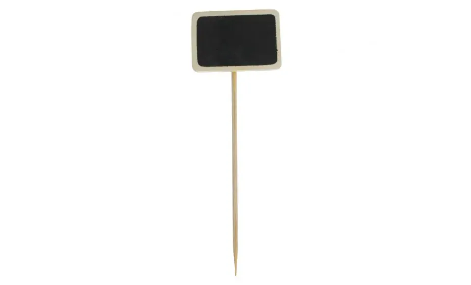 Showbar Stecchino mini lavagna 15 cm 100 pezzi buffet