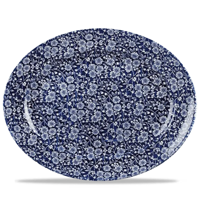 Vintage Prints Victorian Calico piatto ovale 36,5 cm 6 pz