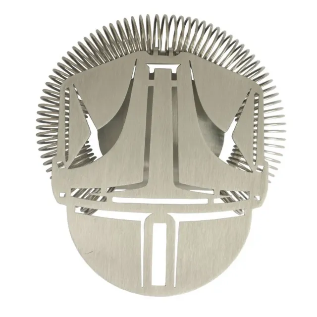 Cocktail Ceremony Art Helmet strainer argento mesh