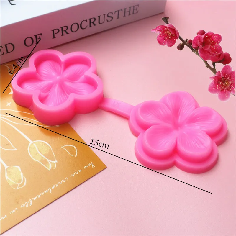 Cocktail Ceremony Stampo Silicone Foglie per Isomalto Rosa