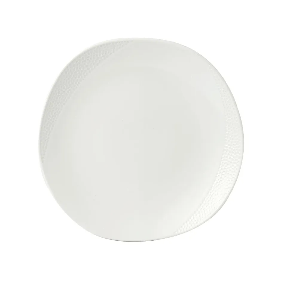 Churchill Isla piatto piano organic 26,4cm bianco 6 pezzi