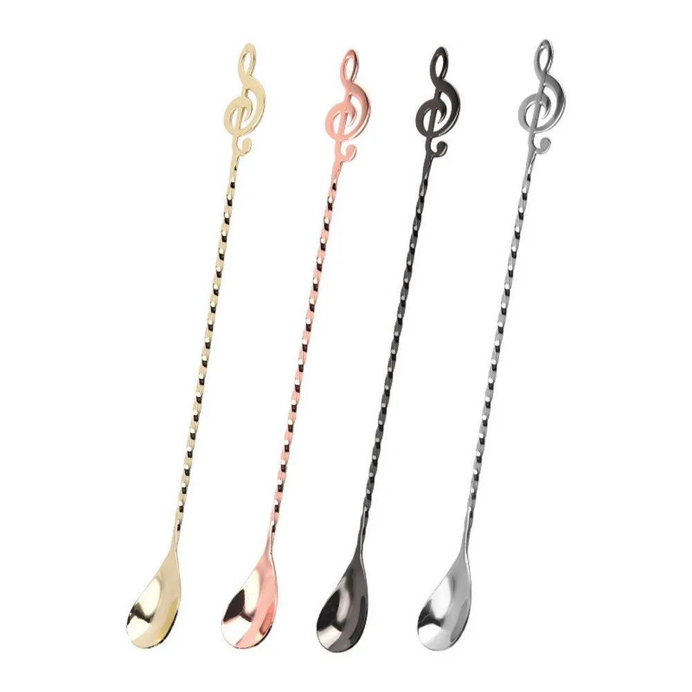 Cocktail Ceremony Note bar spoon 30 cm acciaio