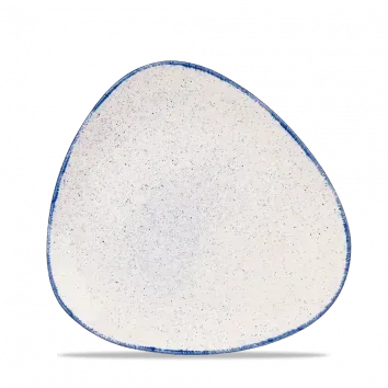 Stonecast Hints Indigo Blue piatto triangolare 22,9 cm 6 pezzi