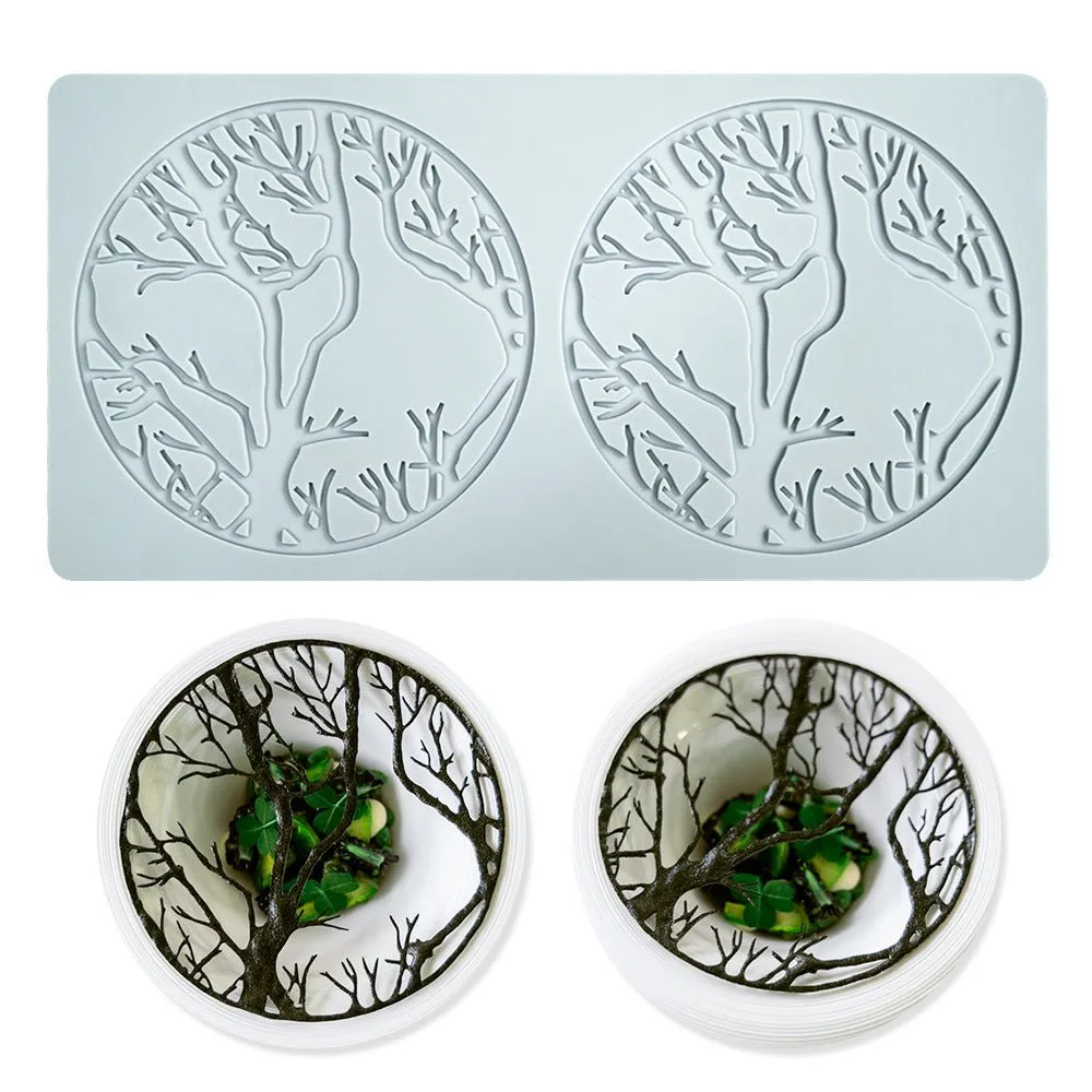 Cocktail Ceremony Small Leafs stampo silicone foglie piccole aliment